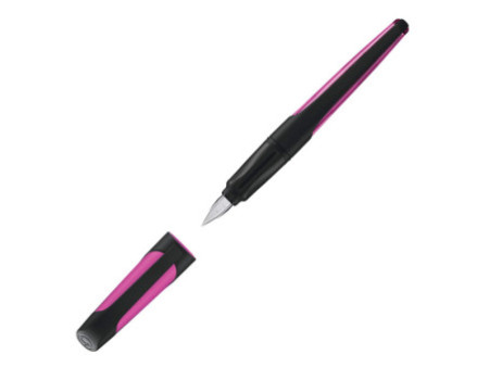 STABILO Stylo plume EASYbuddy M, noir/magenta
