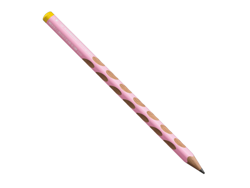 STABILO Crayon à papier d'apprentissage EASYgraph L, rose