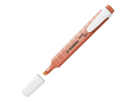 STABILO Surligneur swing cool Pastel Edition, rouge corail