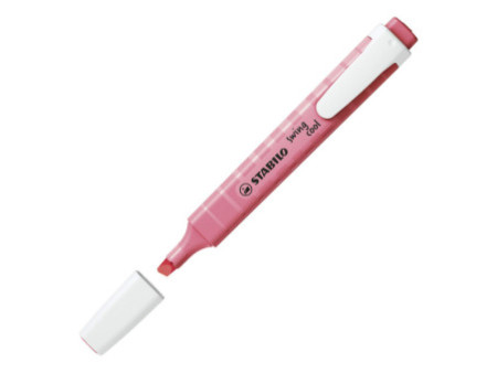 STABILO Surligneur swing cool Pastel Edition, étui PET de 4