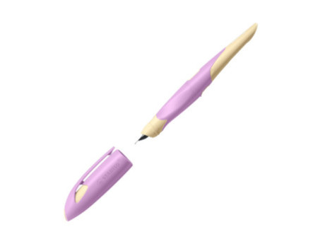 STABILO Stylo plume EASYbirdy R Pastel Edition, rose/abricot