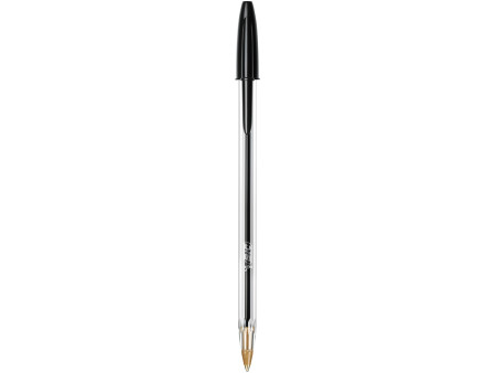 BIC Stylo à bille Cristal Original, boîte carton de 10, noir