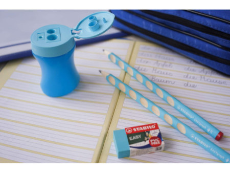 STABILO Kit pour écolier EASYgraph, pour droitiers, bleu