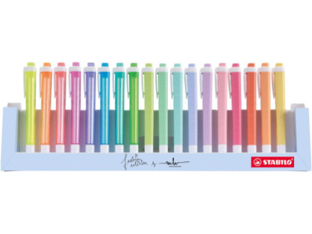 STABILO Surligneur swing cool, set de bureau de 18 pièces