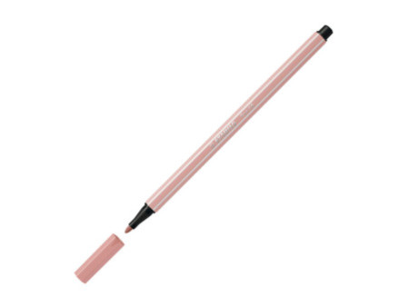 STABILO Stylo feutre Pen 68, rose poudré