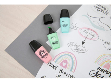 STABILO Surligneur BOSS MINI Pastellove 2.0, étui de 6