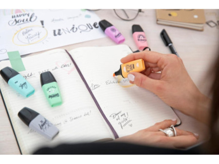 STABILO Surligneur BOSS MINI Pastellove 2.0, étui de 6