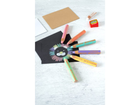 STABILO Crayon multi-talents woody 3en1, rond, rose pastel