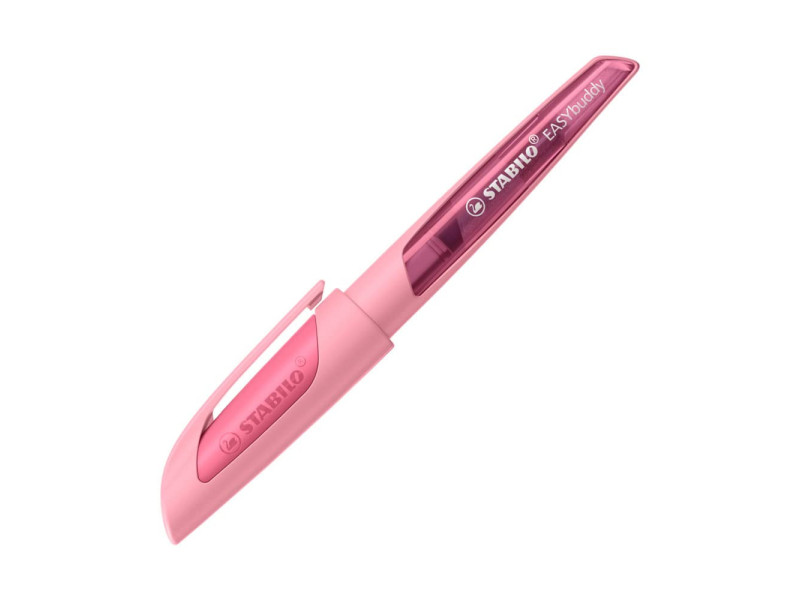 STABILO Stylo plume EASYbuddy L, gauchers, rouge