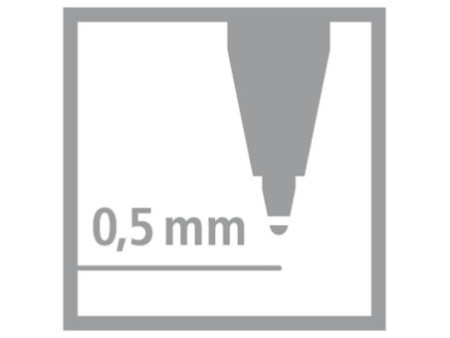 STABILO Stylo roller EASYoriginal, droitiers, rouge