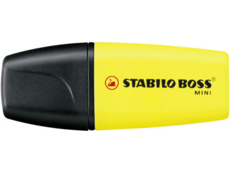STABILO Surligneur BOSS MINI, étui en carton de 3