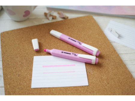 STABILO Surligneur swing cool Pastel, mauve givré