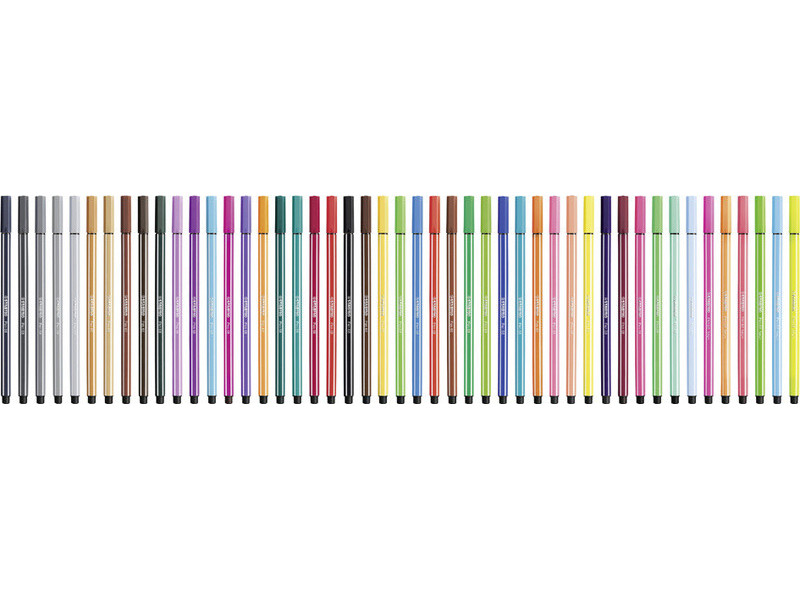 STABILO Stylo feutre Pen 68, vert kaki