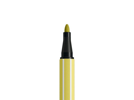 STABILO Stylo feutre Pen 68, jaune moutarde