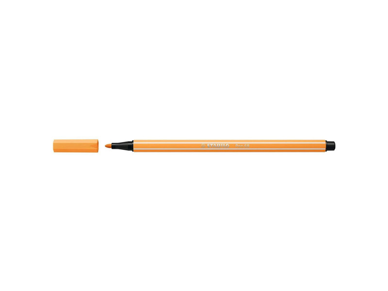 STABILO Stylo feutre Pen 68, orange papaye