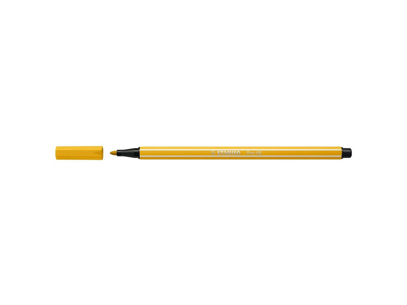 STABILO Stylo feutre Pen 68, jaune curry