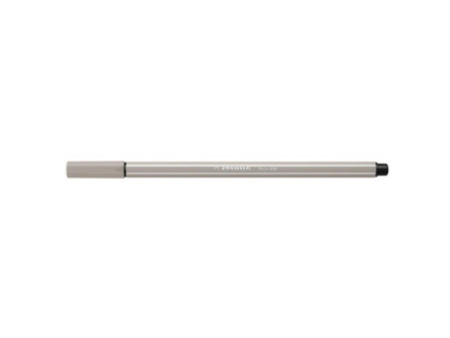 STABILO Stylo feutre Pen 68, gris perle