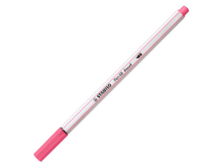 STABILO Feutre pinceau Pen 68 brush, rose