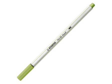 STABILO Feutre pinceau Pen 68 brush, vert pistache