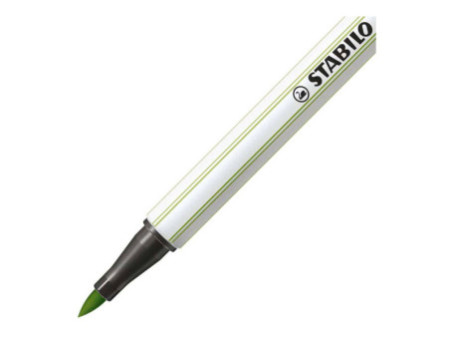 STABILO Feutre pinceau Pen 68 brush, vert pistache