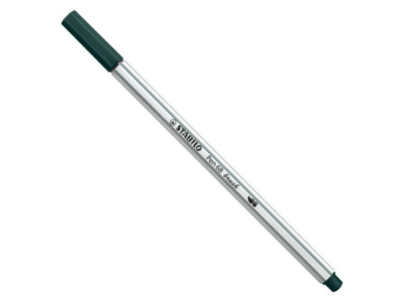 STABILO Feutre pinceau Pen 68 brush, vert sapin