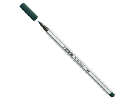 STABILO Feutre pinceau Pen 68 brush, vert sapin