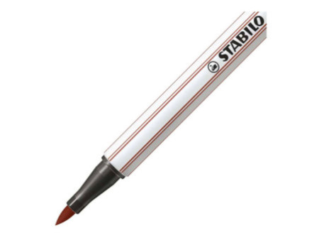 STABILO Feutre pinceau Pen 68 brush, brun