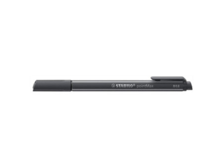 STABILO Stylo-feutre pointMax, gris très foncé
