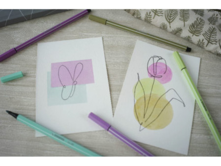 STABILO Set créatif point 88/Pen 68 ARTY, étui carton de 24