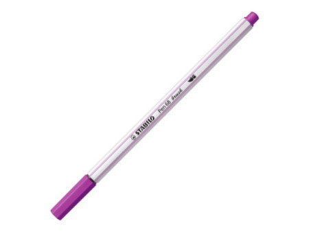 STABILO Feutre pinceau Pen 68 brush ARTY, étui carton de 10