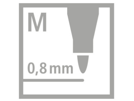 STABILO Stylo-feutre pointMax, étui carton de 4, pastel