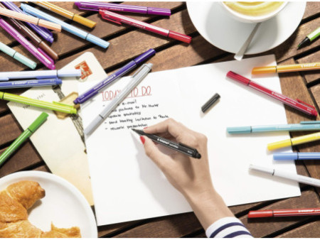 STABILO Stylo-feutre pointMax, étui carton de 8, pastel