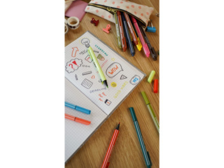 STABILO Stylo-feutre pointMax, étui carton de 15