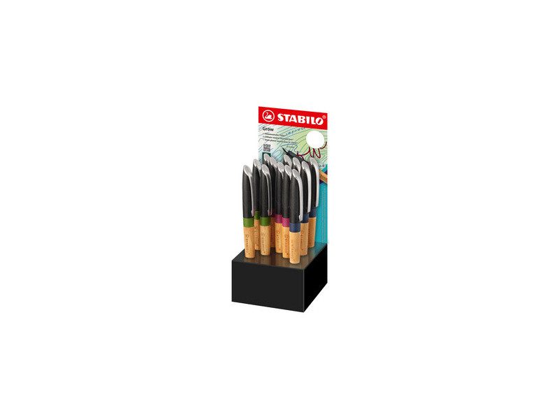 STABILO Stylo plume Grow, présentoir de 12