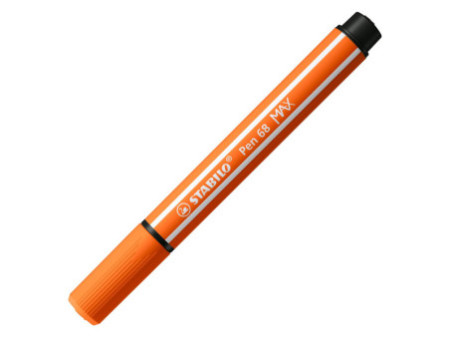 STABILO Feutre Pen 68 MAX, rouge jaunâtre