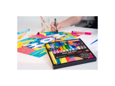 STABILO Feutre Pen 68 MAX, lilas