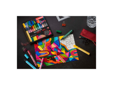 STABILO Feutre Pen 68 MAX, vert olive