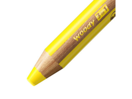 STABILO Crayon multi-talents woody 3en1, set de table