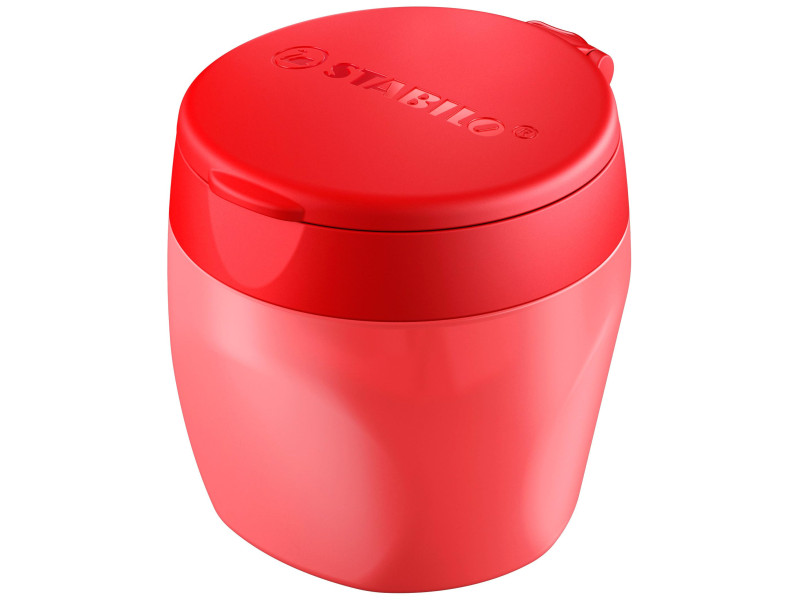 STABILO Taille-crayon à réservoir woody 3 en 1, rouge