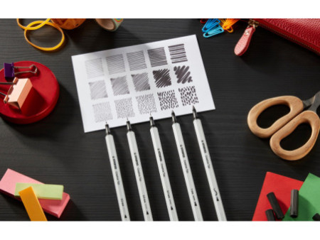 STABILO Kit créatif Creative Tips ARTY, étui métal de 30