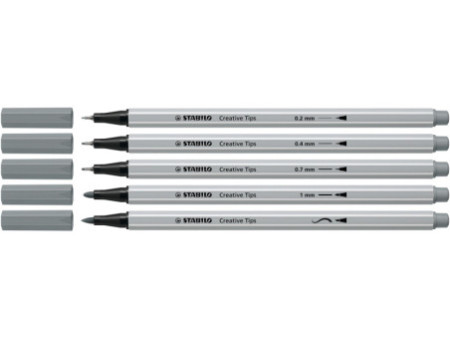 STABILO Kit Creative Tips ARTY SHADING, étui carton de 10
