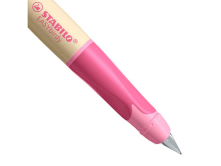 STABILO Stylo plume EASYbirdy Timber L, gaucher, rose