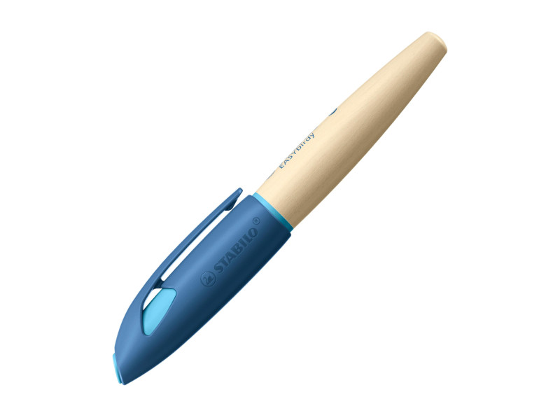 STABILO Stylo plume EASYbirdy Timber R, droitier, bleu
