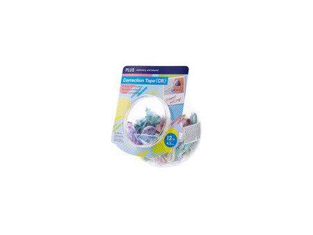 PLUS JAPAN Rouleau correcteur 'CR', 4,2mm x 12m, dans bocal