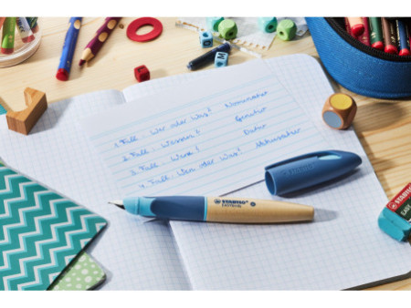 STABILO Stylo plume EASYbirdy Timber R, droitier, rose