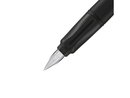STABILO Stylo plume EASYbuddy M, droitier, noir/noir