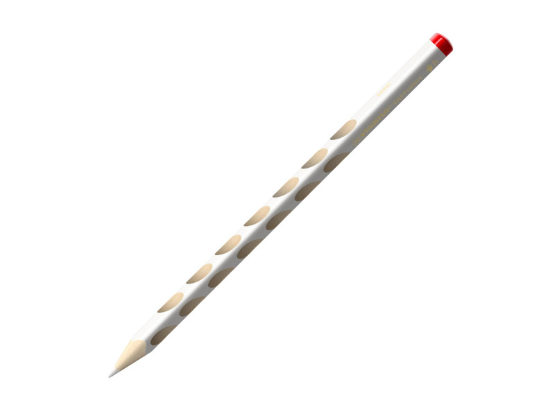 STABILO Crayon de couleur triangulaire EASYcolors R, blanc