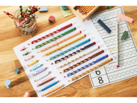 STABILO Crayon de couleur EASYcolors R, étui de 24