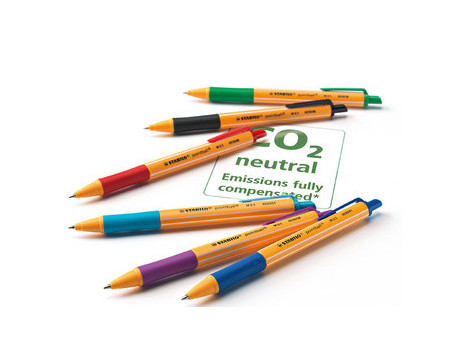 STABILO Stylo bille rétractable pointball, présentoir de 38