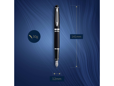 WATERMAN Stylo plume Expert, Matt Black C.T.